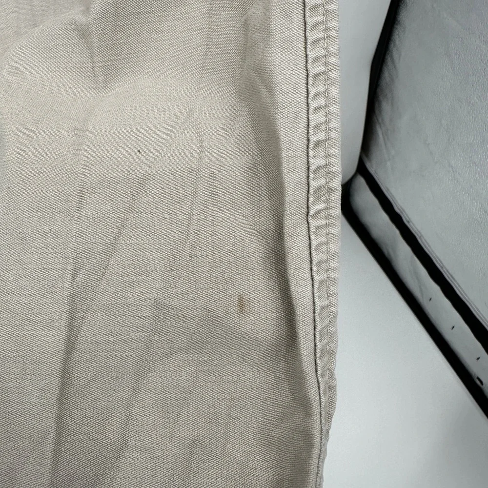 J. Crew Cotton Casual Drawstring Waist Pants‎ Khaki Size M32